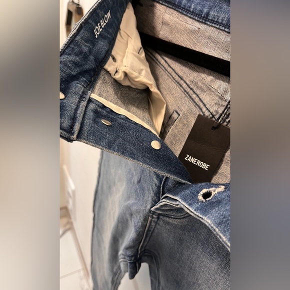 *NWT* Zanerobe - Joe Blow Worker Blue Denim Jeans in Size Mens 30 - Picture 10 of 16